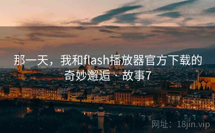 那一天,我和flash播放器官方下载的奇妙邂逅 · 故事7 第2张 那一天,我和flash播放器官方下载的奇妙邂逅 · 故事7 第2张